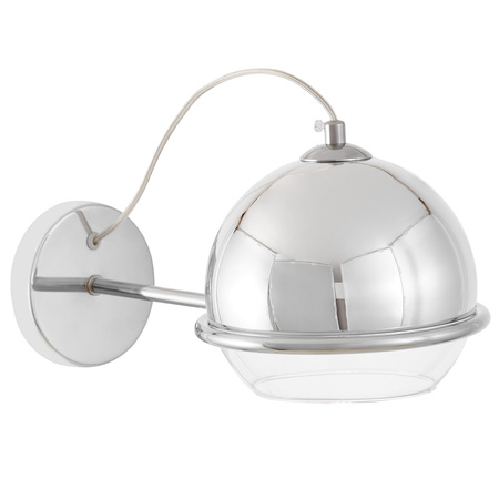 LAMPA ŚCIENNA KINKIET NOWOCZESNY CHROMOWANY VERONI