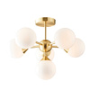 Oscar 6 Ceiling Light Brushed Gold