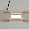 Lampa wisząca CHAIN 91 beżowa LED 4000K