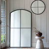 Frida Round Mirror Black 600 x 40 x 600 mm