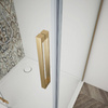 TRINITY GOLD MATT kabina prysznicowa 1200x1200mm, wejście z rogu, szkło matowe