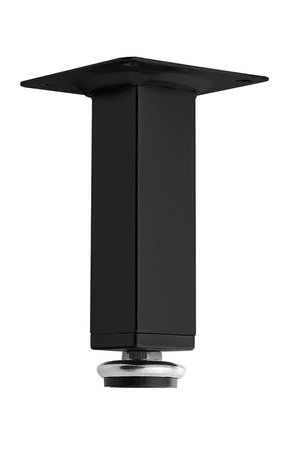 ZOJA nóżka o regulowanej wysokość, wysokość 100-110mm, czarny mat