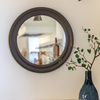 Suffolk Round Mirror Charcoal 600x25x600mm