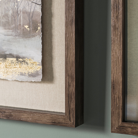 Morning Mist I Framed Art 640x40x640mm