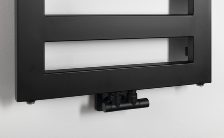 BLOCK grzejnik łazienkowy 500x1465 mm, czarny mat