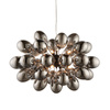 Infinity 8 Pendant Light Black Chrome