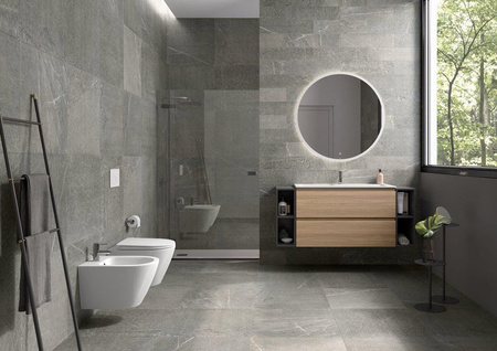 RESORT REEL Miska WC podwiesz. Rimless ze spłukiwaniem wirowym biały połysk