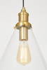 LAMPA WISZĄCA MOSIĘŻNA NOWOCZESNA FEROLI