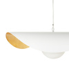 Lampa wisząca ENZO  60 cm - biało złota