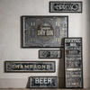 London Dry Gin Mirror 1000x700mm