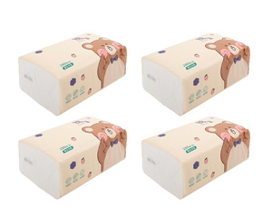 Zestaw 4 opakowań chusteczek 4-warstwowe  SHP SOFT 4