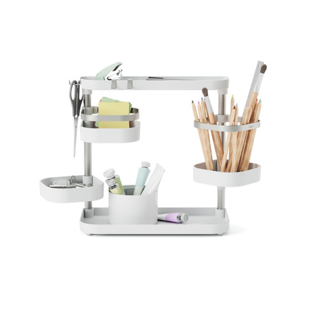 UMBRA organizer kuchenny HOLSTER biało / niklowany