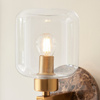 Travi Wall Light Dark Brown Emperador Marble
