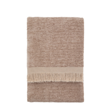 Willow Chenille Throw Natural 1300x1700mm