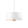 Harvey 1 Pendant Light Bright Nickel
