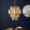 Viviana 12 Pendant Light Gold/Champagne Crystal