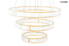 MOOSEE lampa wisząca LIBERTY TRIPLES złota