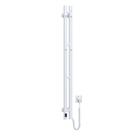 Elektryczny grzejnik łazienkowy EGL BIALY Silhouette Quadro Sensor 90х1200