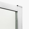 KABINA NEW MAXIMA ASYMETRYCZNA U 100x80x195 CZYSTE 6mm ACTIVE SHIELD