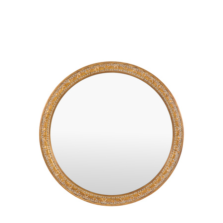 Romana Round Mirror Gold 800x25x800mm