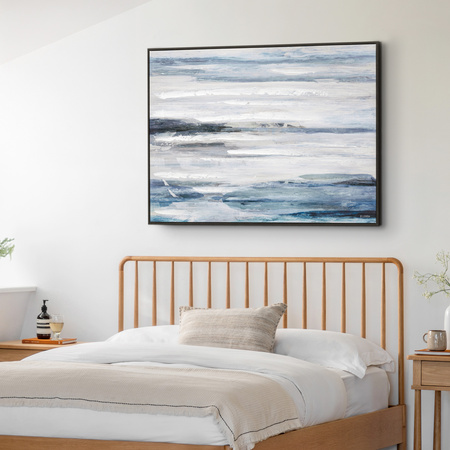 Tidal Scape Framed Canvas 1200x800mm