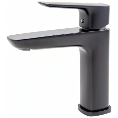 Bateria umywalkowa stojąca, czarna