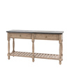 Vancouver 2 Drawer Console 1650x450x840mm