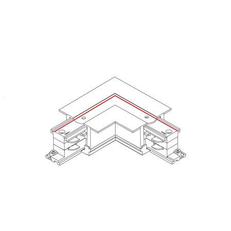 CTLS REC POWER L CONN LEFT WH (LL)