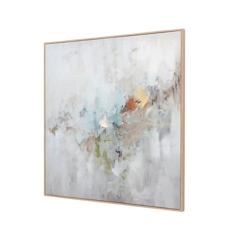 New Day Framed Canvas 1000x1000mm