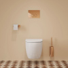 SET: STRONGFRAME stelaż podtynkowy z ECO spłuk. + MINIMAL przycisk spłukujący, miedź połysk