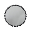 Lustro Ceretti okrągłe czarne 800 x 50 x 800 mm