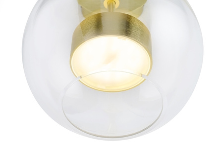 MOOSEE lampa ścienna CAPRI WALL złota