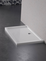 Brodzik prysznicowy CANTARE prostokątny 120x100x6 gł. 3cm - 90 (obudowa zintegrowana, podstawa posadzka)