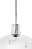 MOOSEE lampa wisząca ROTA 360 srebrny chrom