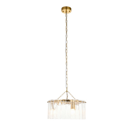 Karine 3 Pendant Light Brushed Aged Brass