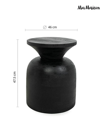 MaMaison stolik BISATO 35 czarny