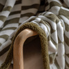 Lohko Sherpa Throw Olive 1520x1770mm