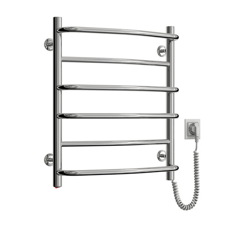 Elektryczny grzejnik łazienkowy NIERDZEWNY OMEGA 530х600 prawy