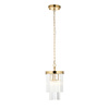 Conaston 1 Pendant Light Brushed Aged Brass
