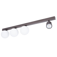 TAVIRA plafon brąz 3+1