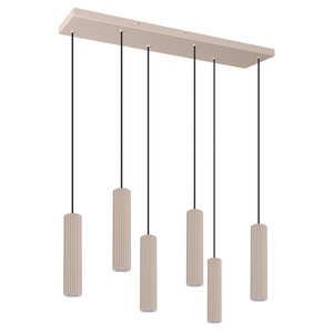 Lampa wisząca IVAR 6L taupe LED 4000K