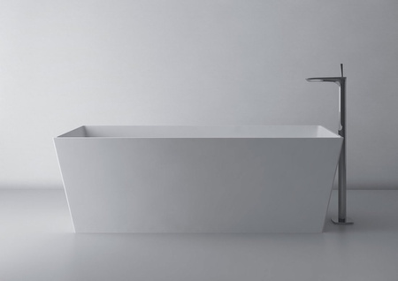 KVADRIE wanna kompozytowa 1590x650x550mm, objętość 360l, biały połysk