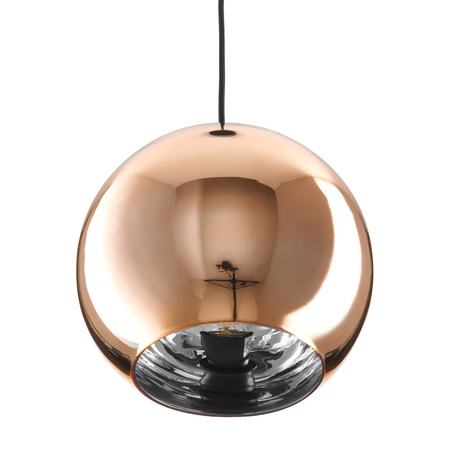 Lampa wisząca MIRROR GLOW - S miedziana 25 cm