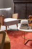 Fotel BIZZOTTO VIRNA – srebrny
