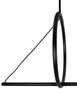 MOOSEE lampa wisząca STICK czarna