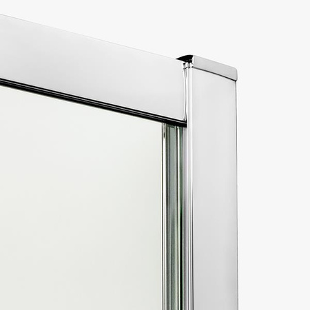 KABINA NEW MAXIMA ASYMETRYCZNA U 100x80x195 CZYSTE 6mm ACTIVE SHIELD