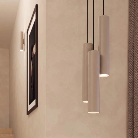 Lampa wisząca LAGOS 3L taupe