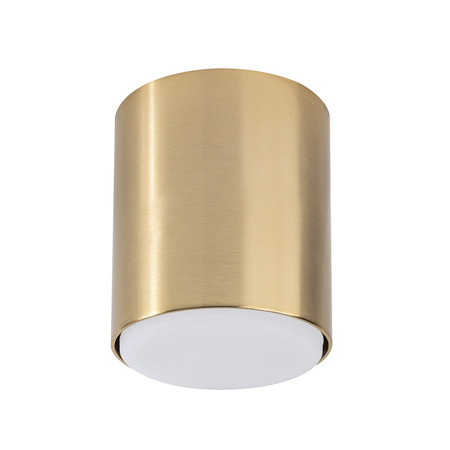 TUBO M złoty szczotkowany