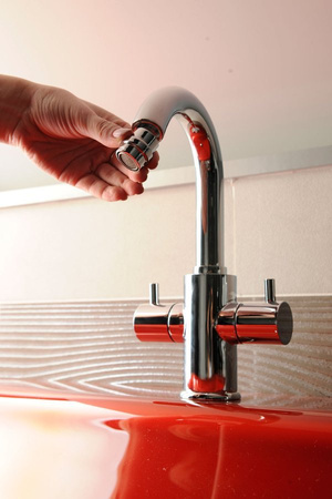 Perlator z łącznikiem M24x1, chrom