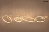 MOOSEE lampa wisząca LIBERTY LINE 8 złota